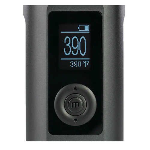 arizer-solo-2-max-showing-temperature